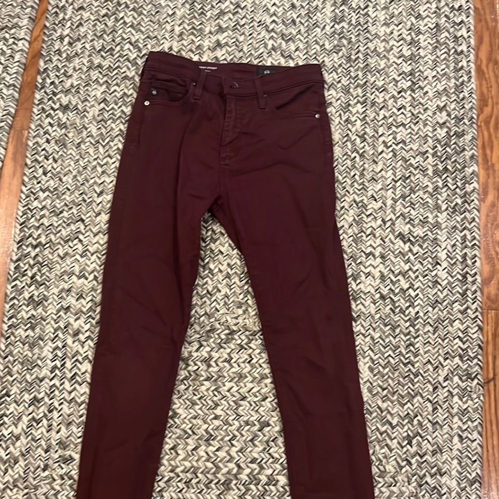 AG Jeans - the Farrah skinny size 25. Very lightly used. Gooseberry color
